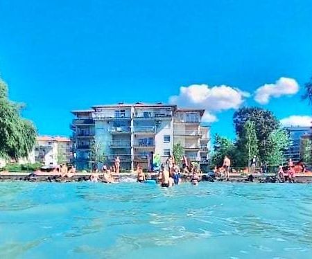 Balaton Beachside Apartman Siofok N1 Zewnętrze zdjęcie